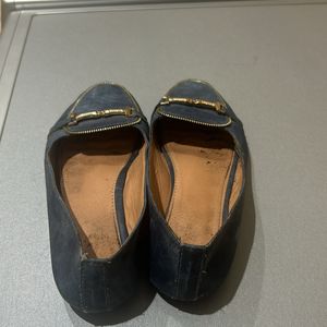 Very Pretty Belly Flat Navy Blue, 38size