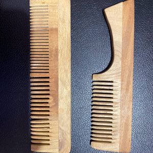 WOOD COMB (Pack of 2)