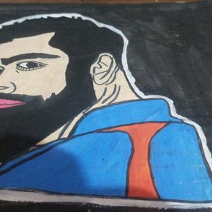 A Painting Of Virat Kohli.❤️