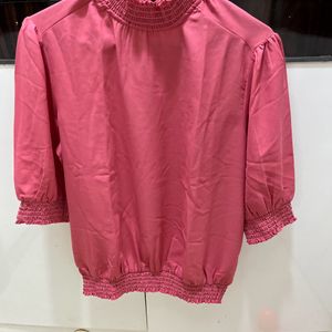 Dressberry Brand Cute Pink Top