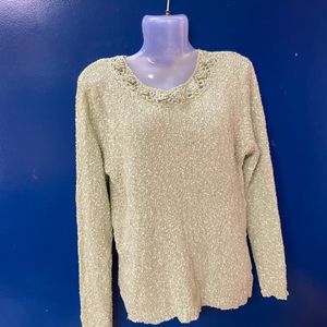 Glittery Sweater😍#sweater #womanwear #sweaters