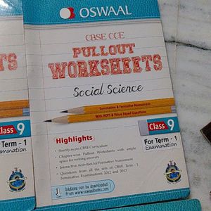 Class 9 Oswaal Worksheets