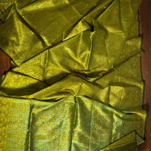 100% Pure Silk Himroo Banarasi Authentic And Rare