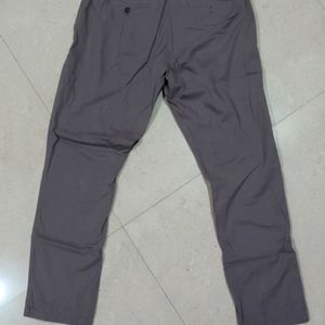 MAST & HARBOUR, GREY COLOUR FORMAL TROUSERS