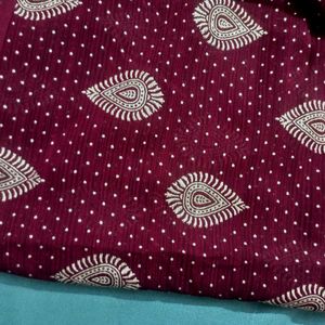 New Rabber Print Saree