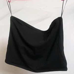 H&M Black Short Tube Top