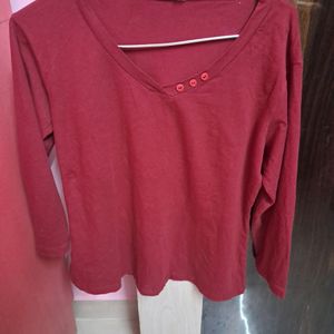 Maroon Top