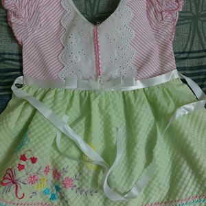 Cotton Frock For Baby Girl