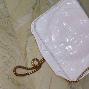 Beautiful White Side Bag