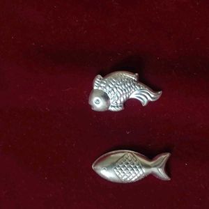 Pure Silver Fish For Diwali 🪔