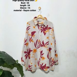 High Quality Floral Shirt 😍