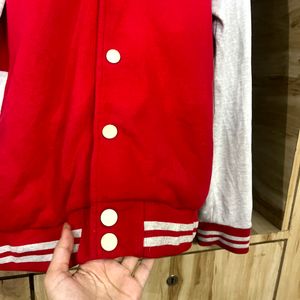 巴乐免 Varsity jacket