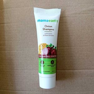 Sealed Pack, Mamaearth Onion Shampoo, 20ml Sample