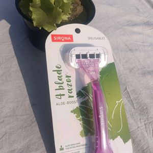 Sirona Razor With Aloe Strips Reusable