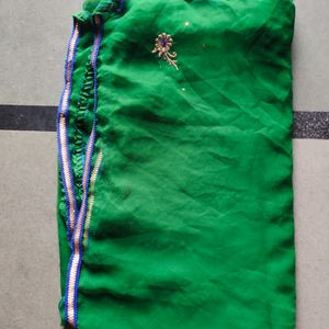 Green Color Rajputi Dress