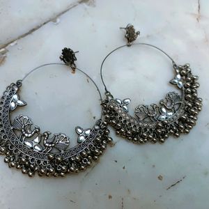 German Silver Earrings