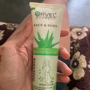 Aloe Vera Face And Body Scrub