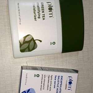 Plum Green Tea Mattifying Moisturizer And Serum