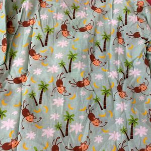 Kurta Pyjama - Monkey Print