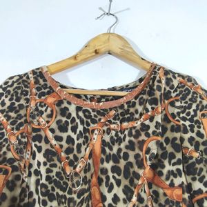 Animal Printed Top (Women's)