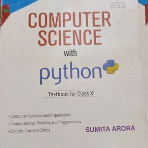 Computer Science With Python + Practical Class 11