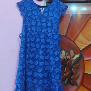 Net Flower Dress