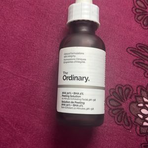 The ordinary AHA 20% + BHA 2% peeling solution