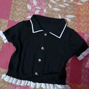 Korean Style Crop Top