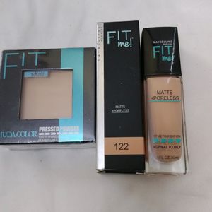 Maybelline foundation Full Coverage nd Compact Dup