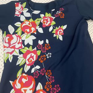 Floral Printed Kurta