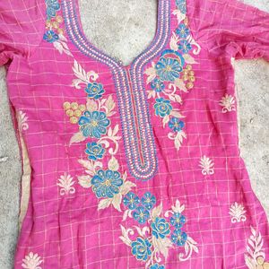 💥 Pink Trendy Kurti 💥