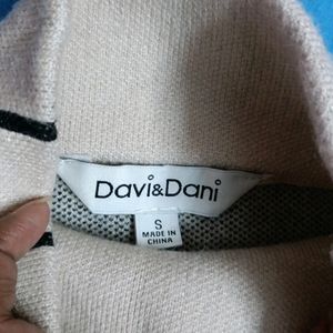 Original Davi&Dani Winter Wear Sweatshirt For Girl