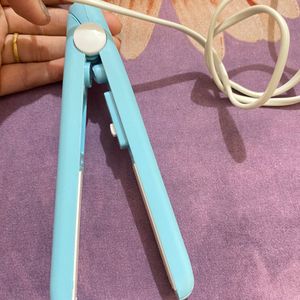 Mini Hair Straighter And Curler Travel Friendly