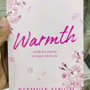 Warmth Novel By Rithvik Singh (BRAND NEW)