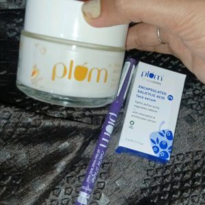 Serum, Kajal And Moisturizer Combo