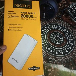 realme Working Powerbank