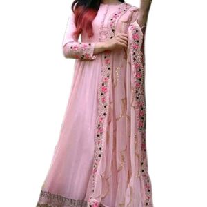 Gown With Dupatta