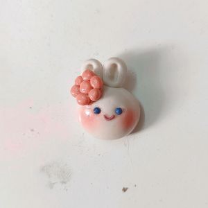 Carrot Bunny Charm