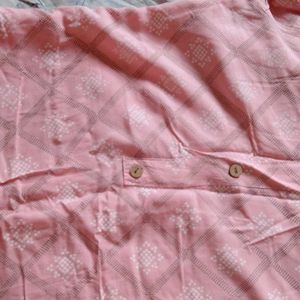 Light Pink Kurthi Set