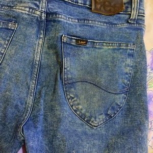 Men Slim Fit Blue Jeans