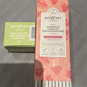 Dot & Key Toner and Night Gel Combo