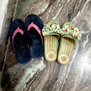 Women Slippers, Footwear Combo