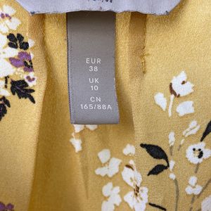 H&M Yellow Floral Top