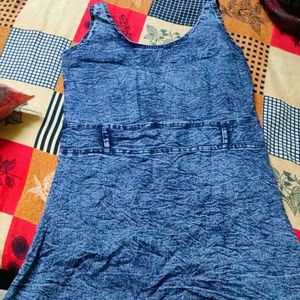 Denim Blue Dress 1#casual#dailywear#partywear