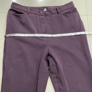 Purple Warm Trousers