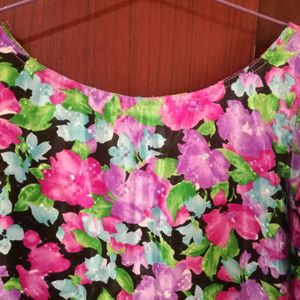 Floral Multicolour Kurti