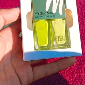 💟Myglamm Nail Enamel Pack Of 3