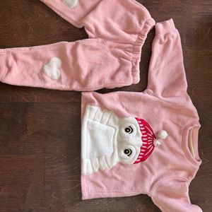 Kids Winters Woollen Night Suit 2-3 Years Old