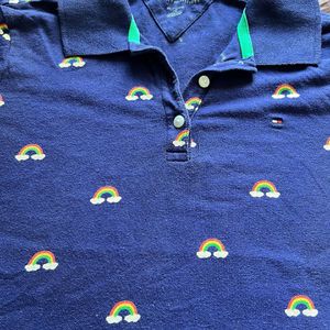 Tommy T-shirt With Rainbow Print