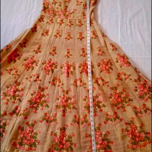 Long Embroidery Gown